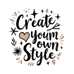 creative typography SVG PNG design with hand-drawn style, bold lettering