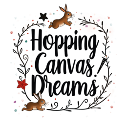 hopping bunnies dreams SVG PNG design with bold lettering
