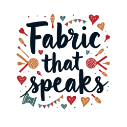 fabric craft SVG PNG design with hand-drawn style, bold lettering