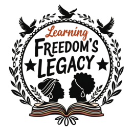 learning freedoms legacy SVG PNG design with bold lettering, an uplifting message