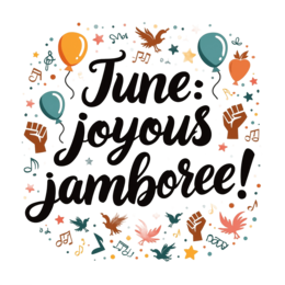 june festival SVG PNG design with bold lettering
