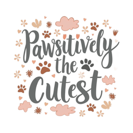 quotes cutest SVG PNG design with hand-drawn style, bold lettering, pink floral elements
