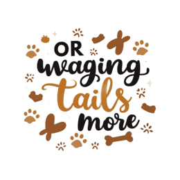 wagging tails more SVG PNG design