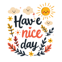 positive morning vibes SVG PNG design with black and orange floral elements, an uplifting message
