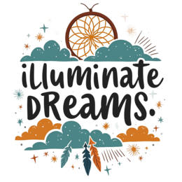 fantasy dreamcatcher SVG PNG design with bold lettering