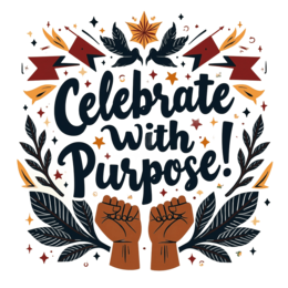celebration purpose SVG PNG design with bold lettering, an uplifting message
