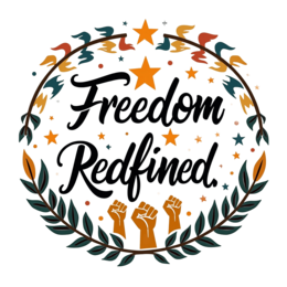 freedom graphics quote SVG PNG design with bold lettering