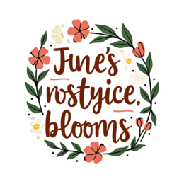 june blooms SVG PNG design with hand-drawn style, pink and red floral elements