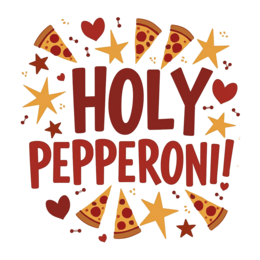 pizza fun SVG PNG design with bold lettering