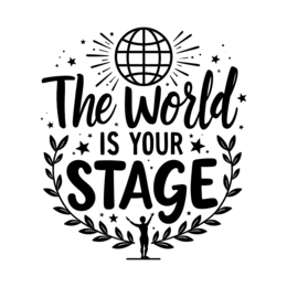 quotes stage SVG PNG design with bold lettering, an uplifting message