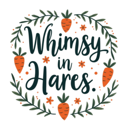 whimsy carrots floral SVG PNG design with hand-drawn style, orange and green floral elements
