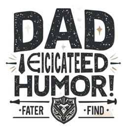 fathersday humor SVG PNG design with bold lettering