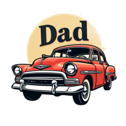 dad vintage SVG PNG design with bold lettering