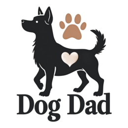 dog dad paw shirt SVG PNG design with bold lettering