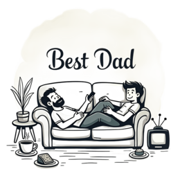 father son quality time SVG PNG design