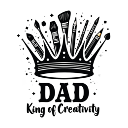 dad creativity SVG PNG design with bold lettering, an uplifting message