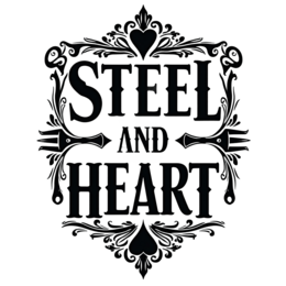 steel SVG PNG design with bold lettering