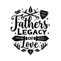 quotes legacy love SVG PNG design with black and white floral elements