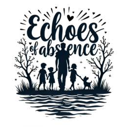 echoes of absence SVG PNG design with bold lettering