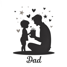 dad gift love SVG PNG design