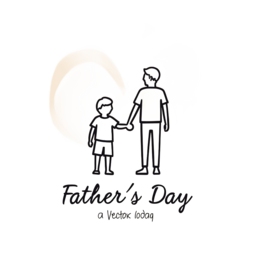 fathersday bonding SVG PNG design with hand-drawn style, bold lettering