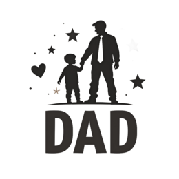 dad bond love SVG PNG design with bold lettering