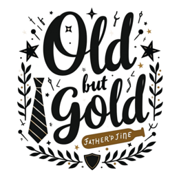 quotes old gold SVG PNG design with bold lettering, black floral elements