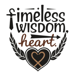 quotes timeless wisdom SVG PNG design with bold lettering