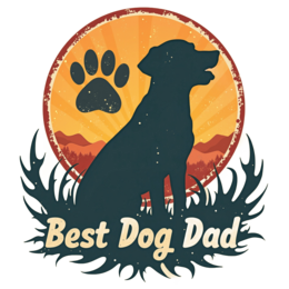 best dog dad shirt SVG PNG design with bold lettering
