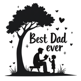 best dad storytime SVG PNG design with bold lettering