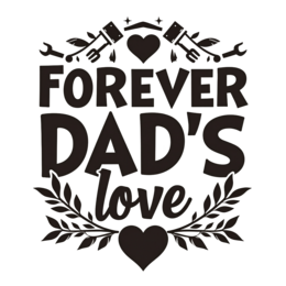 father'sday quotes love SVG PNG design with bold lettering