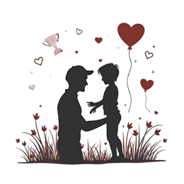 love trophy shirt SVG PNG design with black floral elements, an elegant visual style