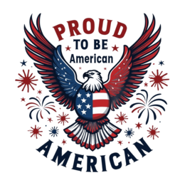 patriotic eagle shirt SVG PNG design with bold lettering
