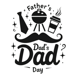 day dad grill coffee SVG PNG design with bold lettering