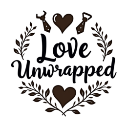love unwrapped SVG PNG design with bold lettering