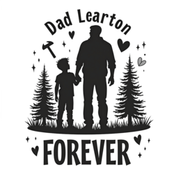 father son forever SVG PNG design