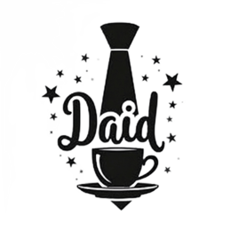 father tie coffee shirt SVG PNG design