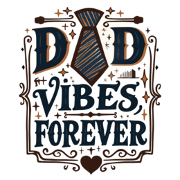 quotes vibes forever SVG PNG design with bold lettering
