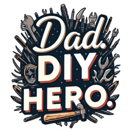 day diy tools hero SVG PNG design with bold lettering