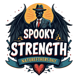 spooky strength SVG PNG design with bold lettering