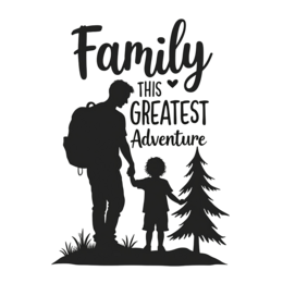family adventure SVG PNG design
