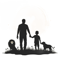 love family animals SVG PNG design