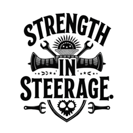strength strengthen SVG PNG design with bold lettering