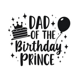 birthday dad SVG PNG design with bold lettering