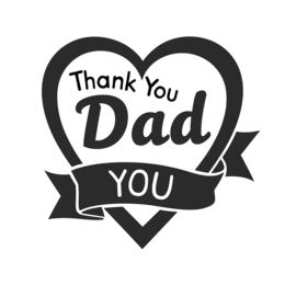 day thank you heart SVG PNG design