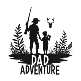 dad adventure SVG PNG design with bold lettering