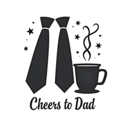 father's day celebration coffee shirt SVG PNG design with bold lettering