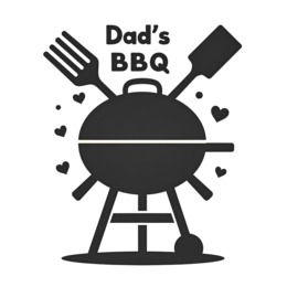 dad's bbq grill shirt SVG PNG design with clean design elements