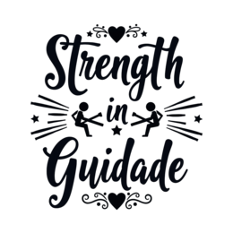 strength guide SVG PNG design with hand-drawn style, bold lettering
