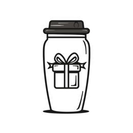 coffee gift SVG PNG design